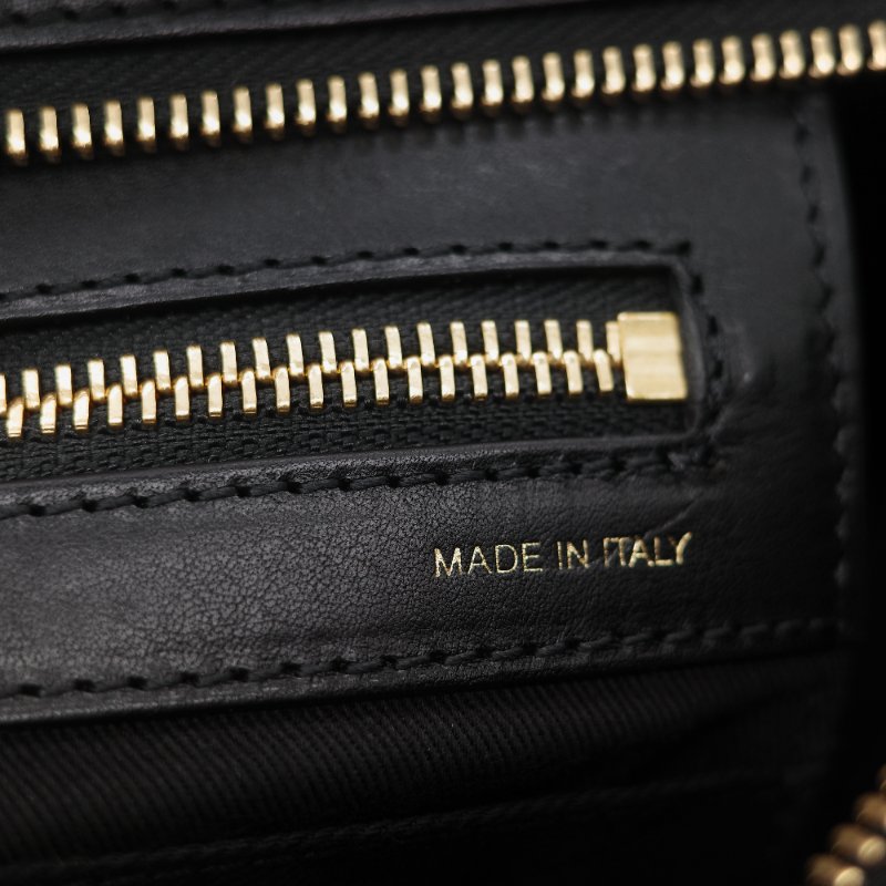 Chloé 蔻依 粉橘色 黑色牛皮 手提包 斜挎包-41