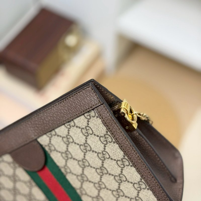 🏷Gucci 古馳.Ophidia 方形夾子包/客人寄賣-11