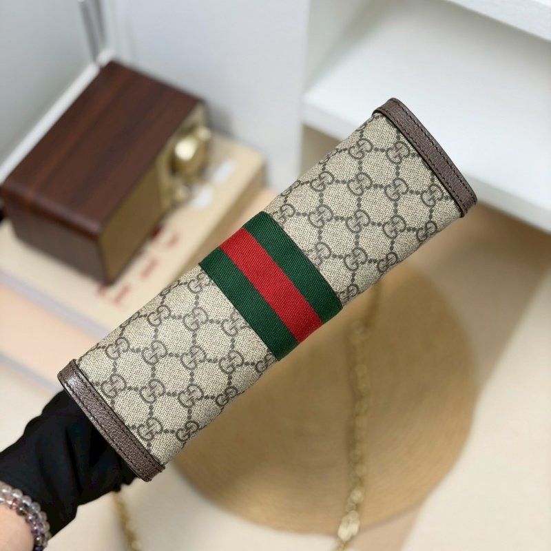 🏷Gucci 古馳.Ophidia 方形夾子包/客人寄賣-12