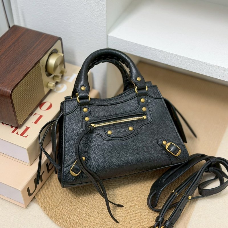 (現貨最後一顆囉🥹)🏷Balenciaga 巴黎世家.Neo Classic Mini 機車包-0