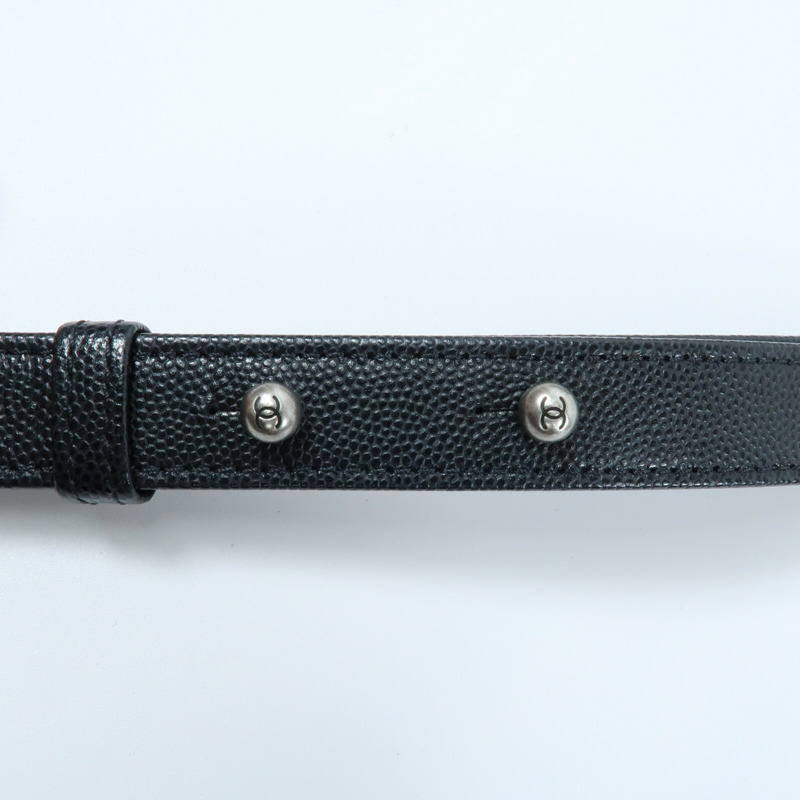 CHANEL 牛皮皮革Boy 25鏈帶肩背袋-9