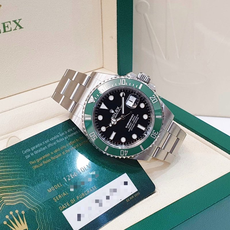 【大眾名錶】ROLEX勞力士126610LV Submariner 潛航者2023/07 MK1深綠 大眾名錶B1253-2