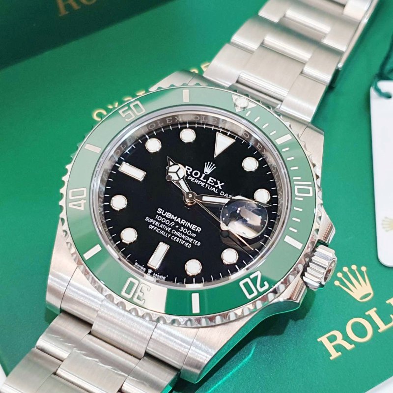 【大眾名錶】ROLEX勞力士126610LV Submariner 潛航者2023/07 MK1深綠 大眾名錶B1253-8