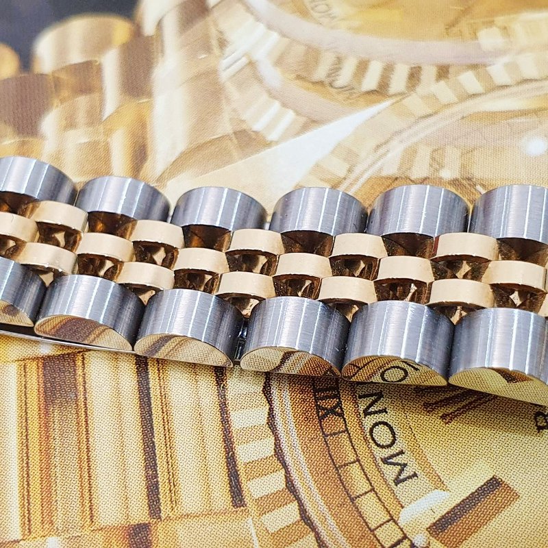 【大眾名錶】ROLEX勞力士69173 Datejust 蠔式女錶 經典太陽圈 新包台 金色十鑽面盤 大眾名錶G237-7