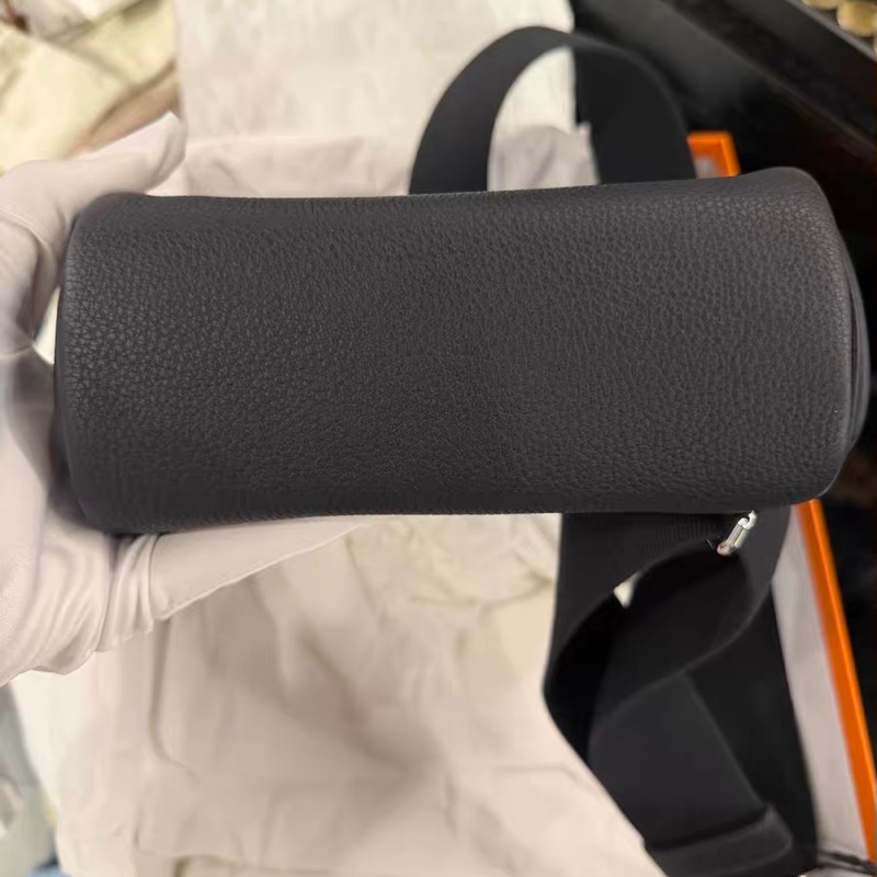 🌈Hermes💙Hac a Dos💙3Y水兵藍內拼9O那不勒斯黃銀扣💙全新閑置🌈 全套有單🌈Togo皮🌟Stamp B🌟pm size🌟HacaDos🌟愛馬仕🌟-7