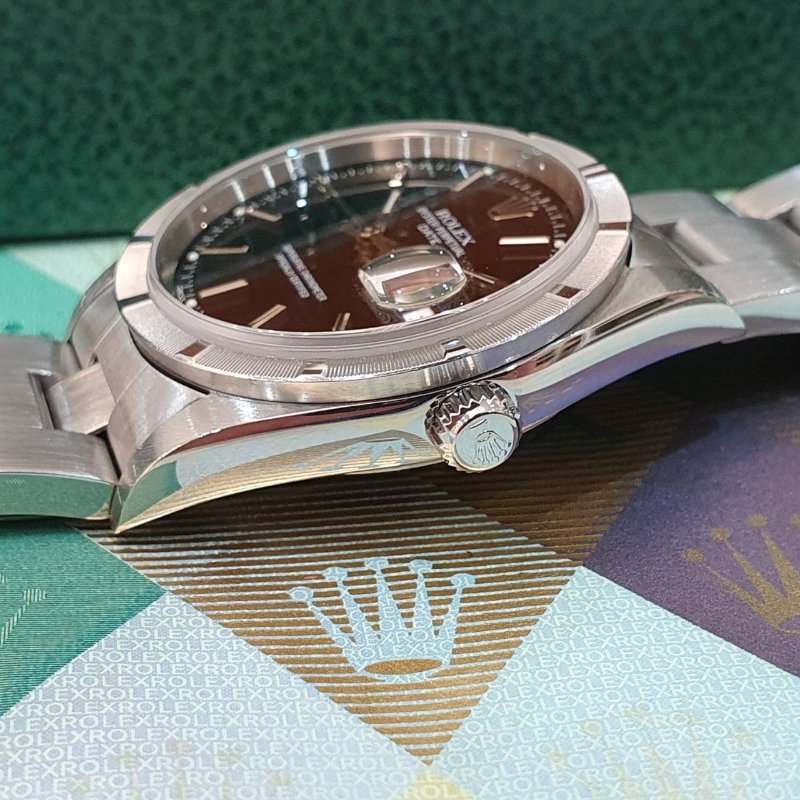 【大眾名錶】 ROLEX 勞力士 15210 蠔式恆動 黑色面盤 十三劃錶圈 台灣AD 錶徑34mm 大眾名錶B1255-5