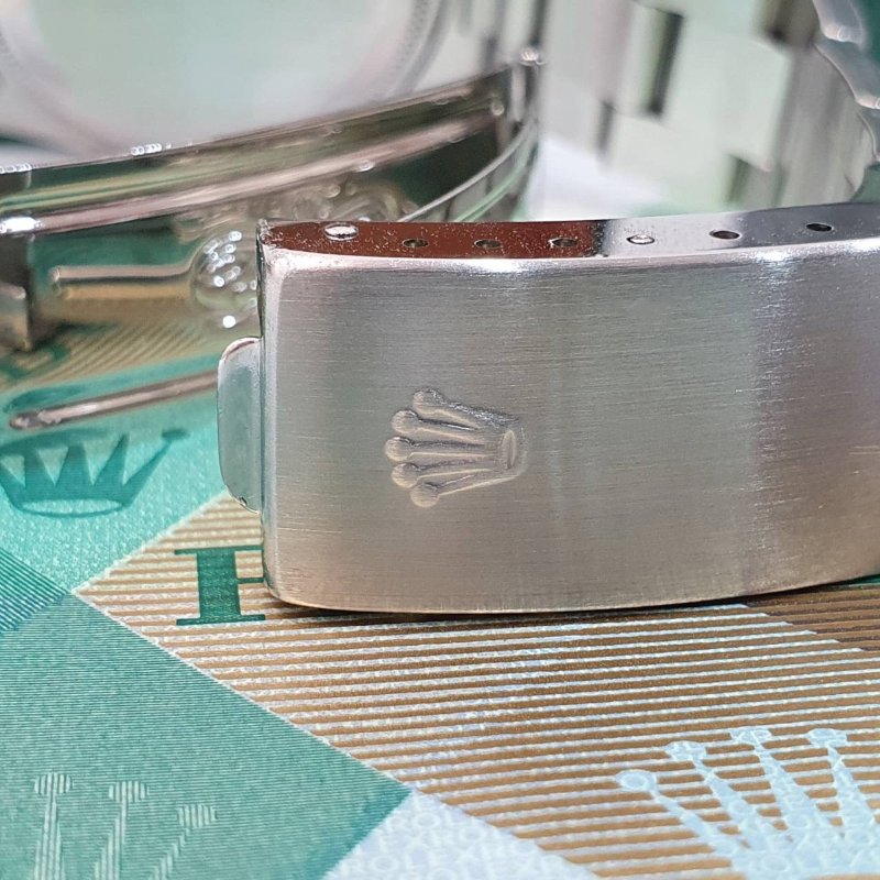 【大眾名錶】 ROLEX 勞力士 15210 蠔式恆動 黑色面盤 十三劃錶圈 台灣AD 錶徑34mm 大眾名錶B1255-7