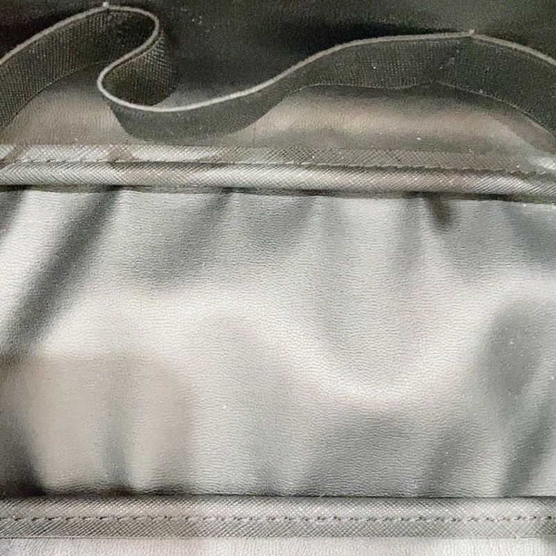 LV 黑色棋盤格手拿包盥洗收納包 25×10×12cm 98新配件塵袋-8