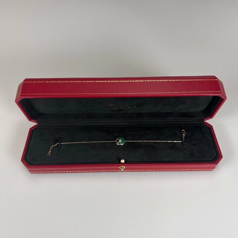 CARTIER EIS749 /2.17G 綠AMULETTE 手鍊