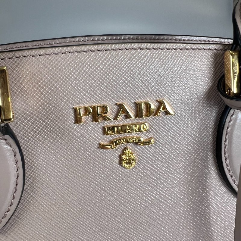 PRADA 膚色兩用包-7