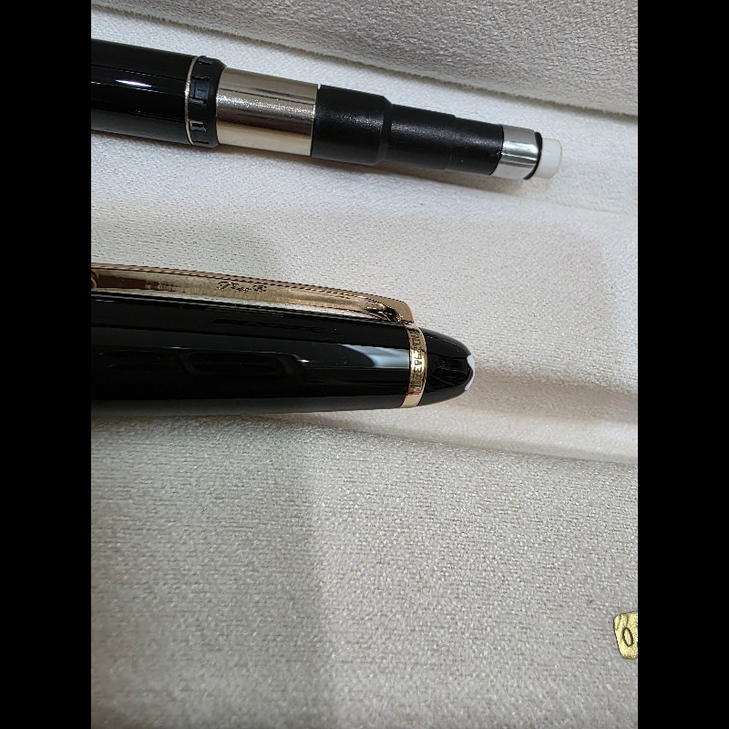 近全新稀有真品近代 Montblanc 萬寶龍 165 機械自動鉛筆 0.5mm 附盒裝保單齊-15