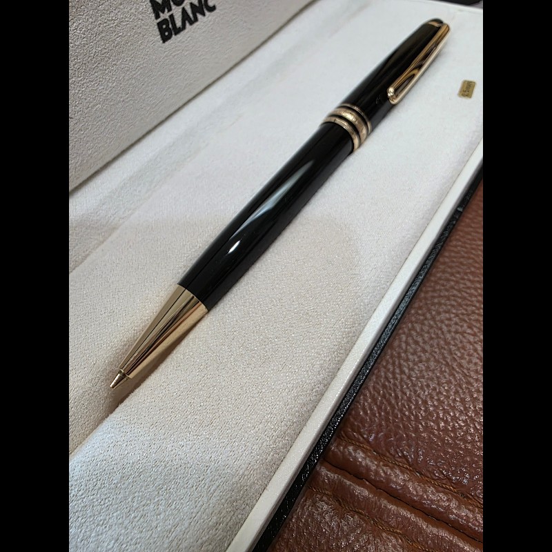 近全新稀有真品近代 Montblanc 萬寶龍 165 機械自動鉛筆 0.5mm 附盒裝保單齊-19