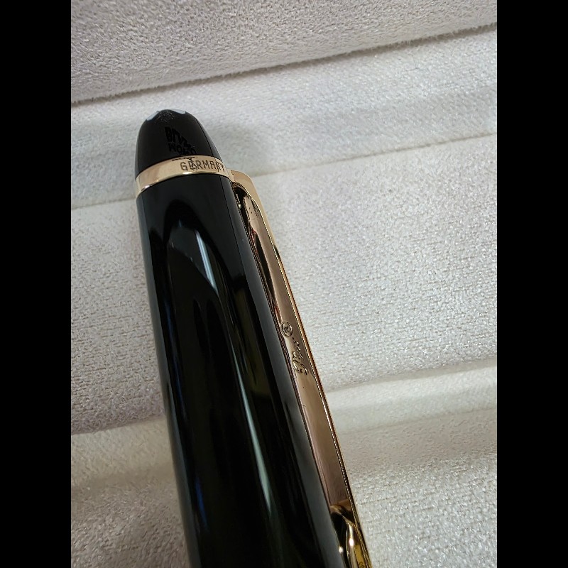 近全新稀有真品近代 Montblanc 萬寶龍 165 機械自動鉛筆 0.5mm 附盒裝保單齊-5