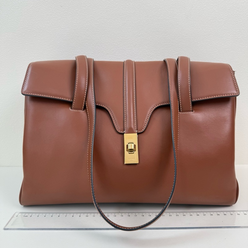 Celine soft 棕色 中號-1