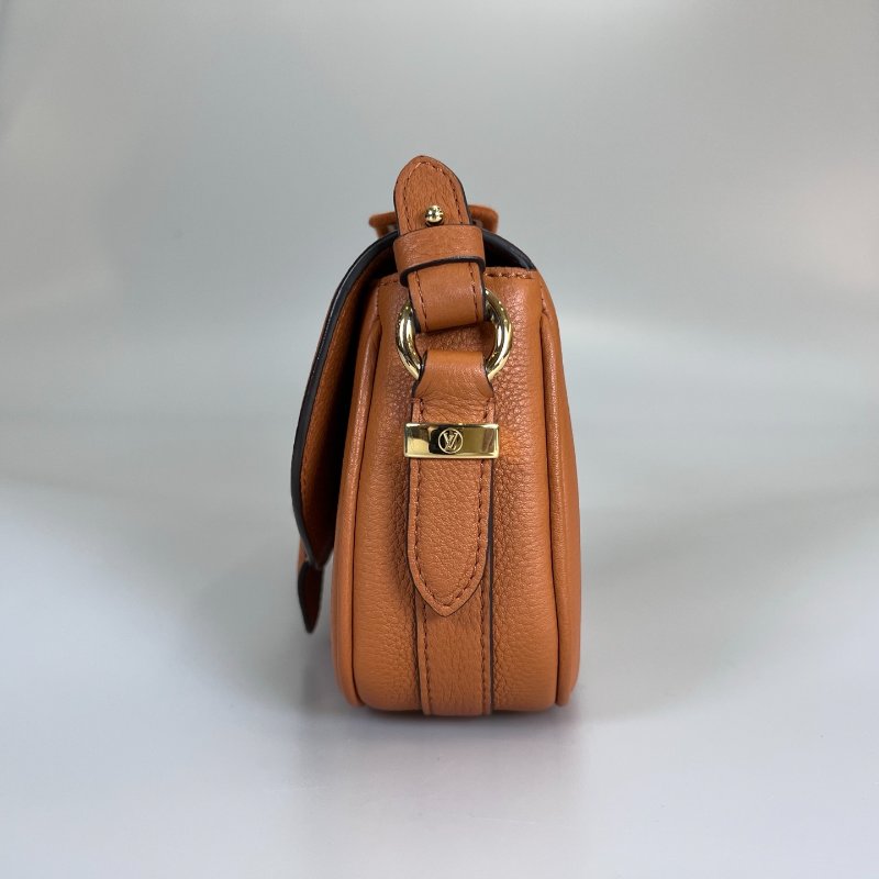 LV  焦糖色Pont NeufSoft PM 斜背包-3