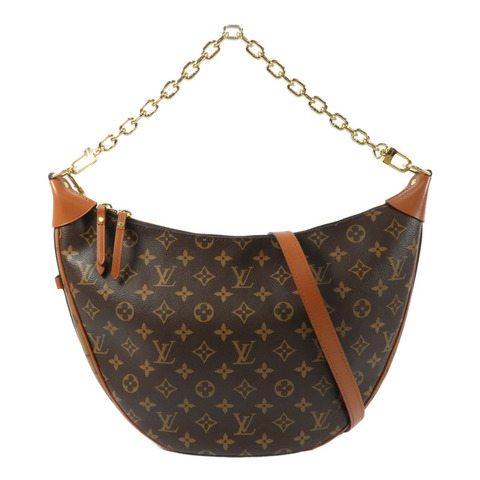 LOUIS VUITTON Monogram Loop Hobo金扣手挽肩背兩用袋