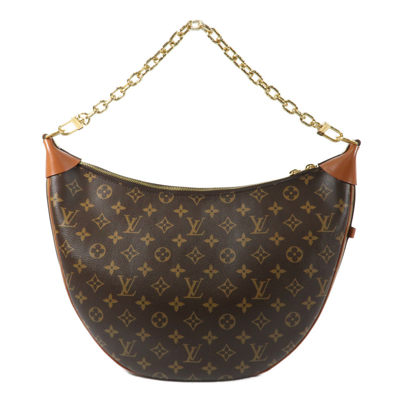 LOUIS VUITTON Monogram Loop Hobo金扣手挽肩背兩用袋-1