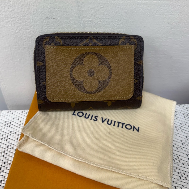 Lv 雙色短夾芯片款-0