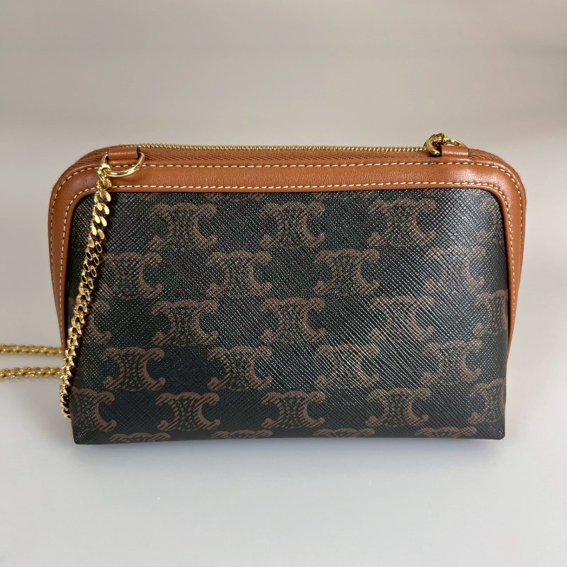 CELINE 老花貝殼包-1