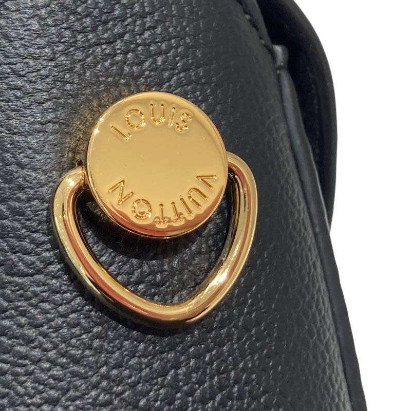 LOUIS VUITTON 路易威登 M53382 VERY MESSENGER 側背包 皮革 老花 黑色-17