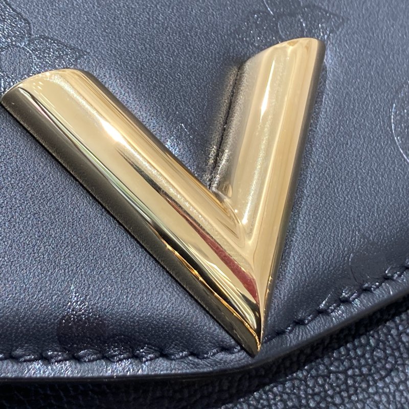 LOUIS VUITTON 路易威登 M53382 VERY MESSENGER 側背包 皮革 老花 黑色-18