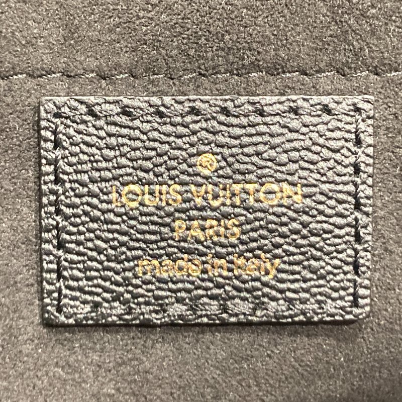 LOUIS VUITTON 路易威登 M53382 VERY MESSENGER 側背包 皮革 老花 黑色-23