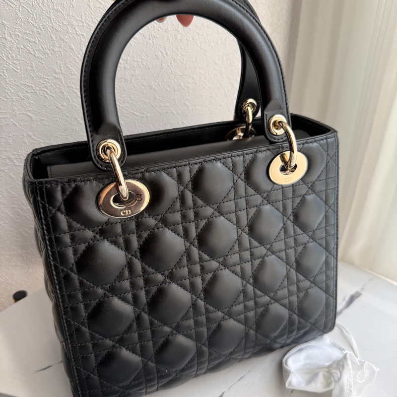 迪奧黛妃5*5斜背包🖤❤️閒置-1