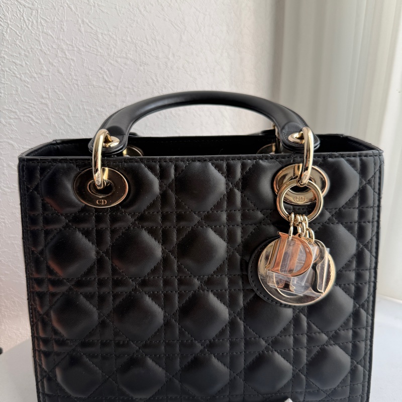 迪奧黛妃5*5斜背包🖤❤️閒置-4