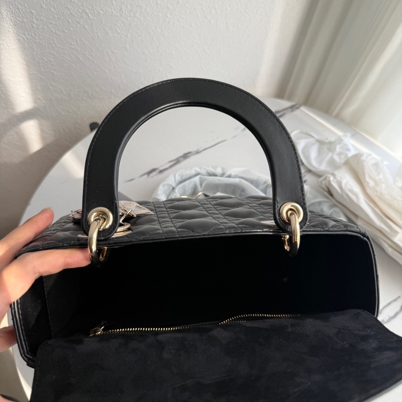 迪奧黛妃5*5斜背包🖤❤️閒置-10