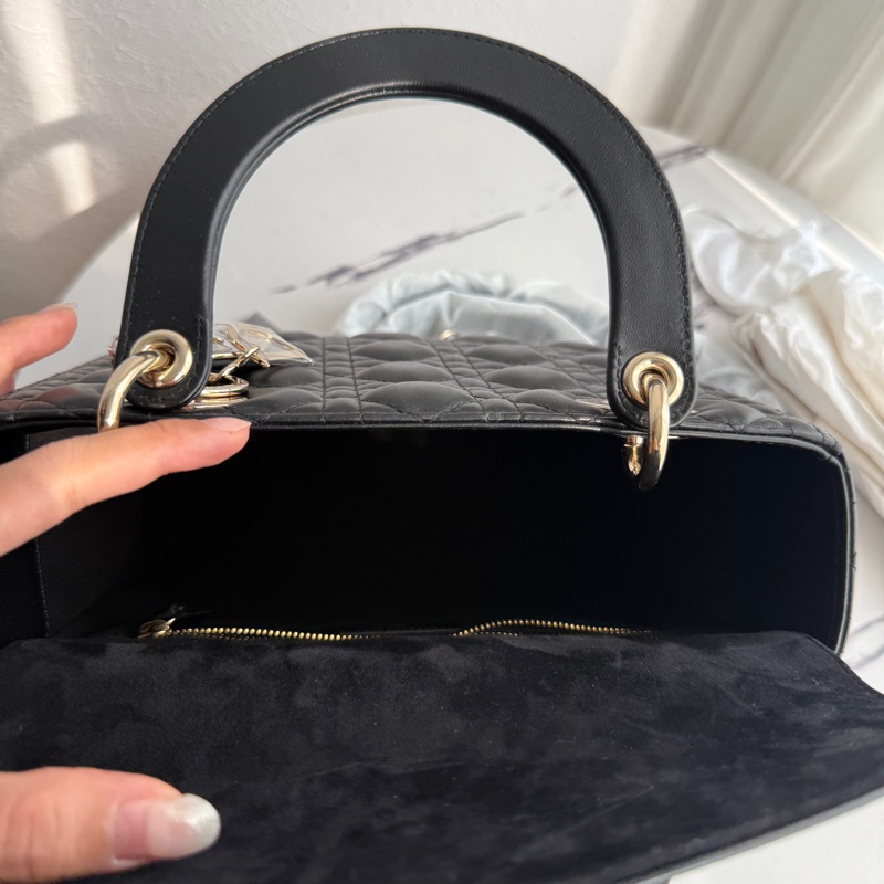 迪奧黛妃5*5斜背包🖤❤️閒置-11