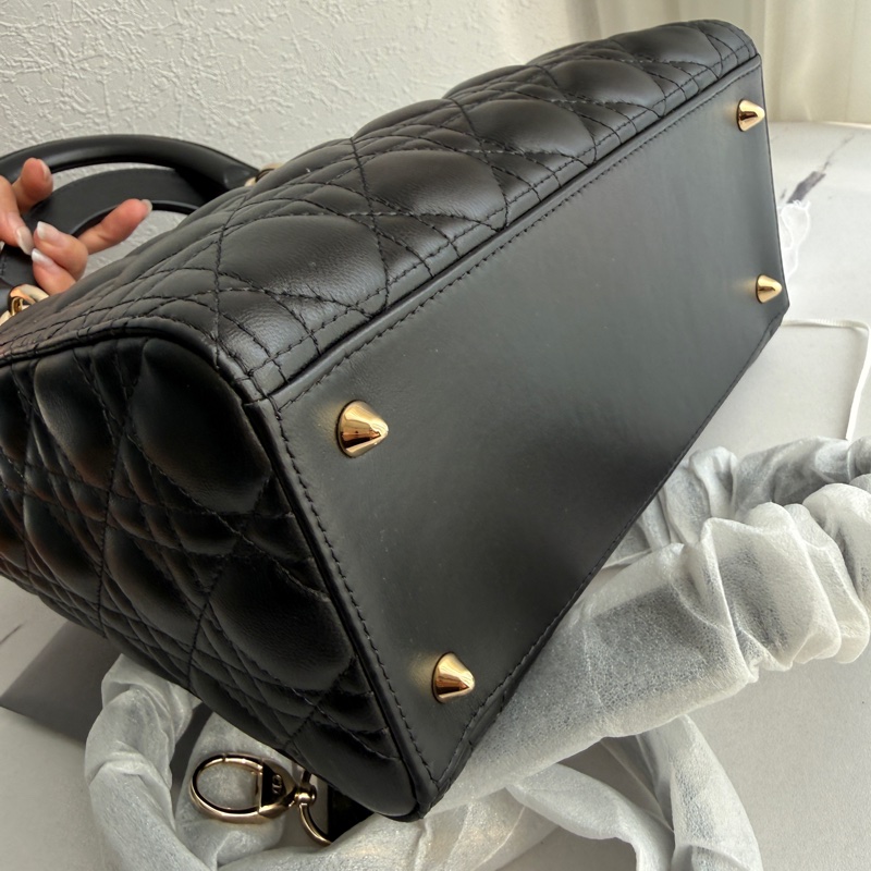 迪奧黛妃5*5斜背包🖤❤️閒置-15