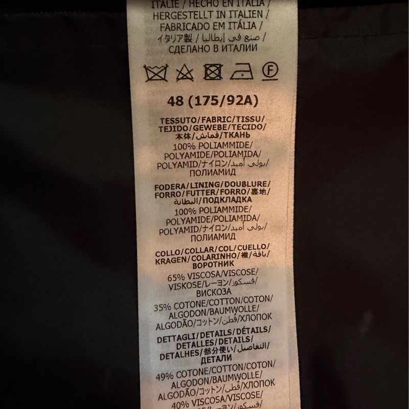 GUCCI FW22 純色雙拉鏈連帽夾克 衝鋒衣 防風外套🔫-6