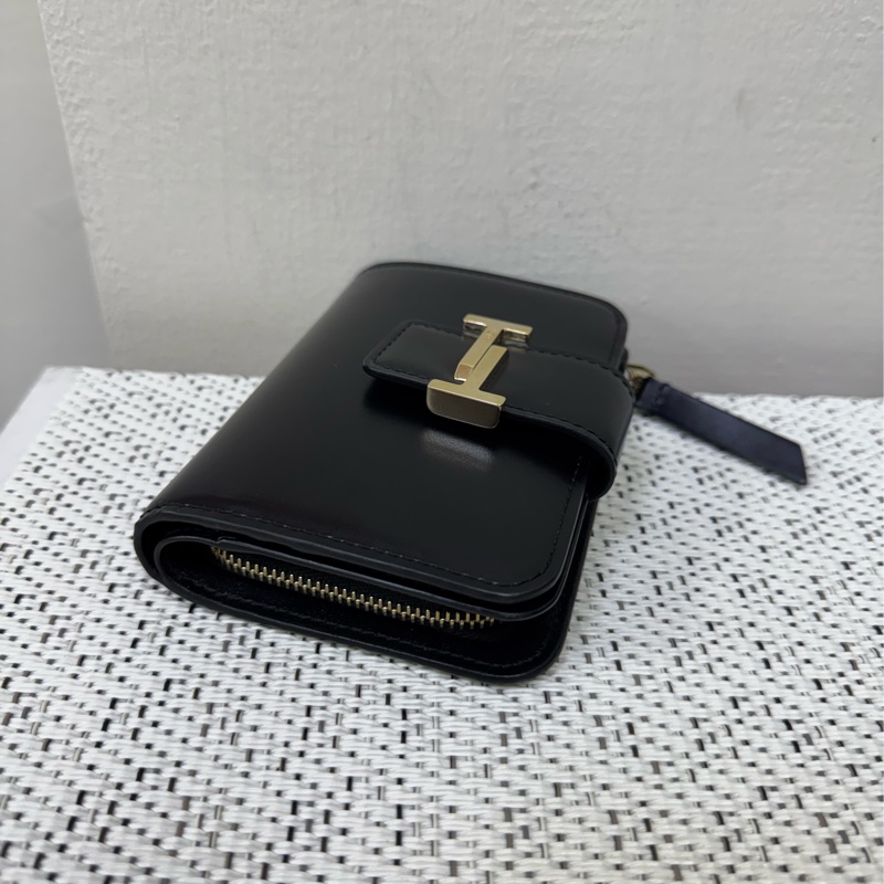 Tod’s黑皮革短夾-2