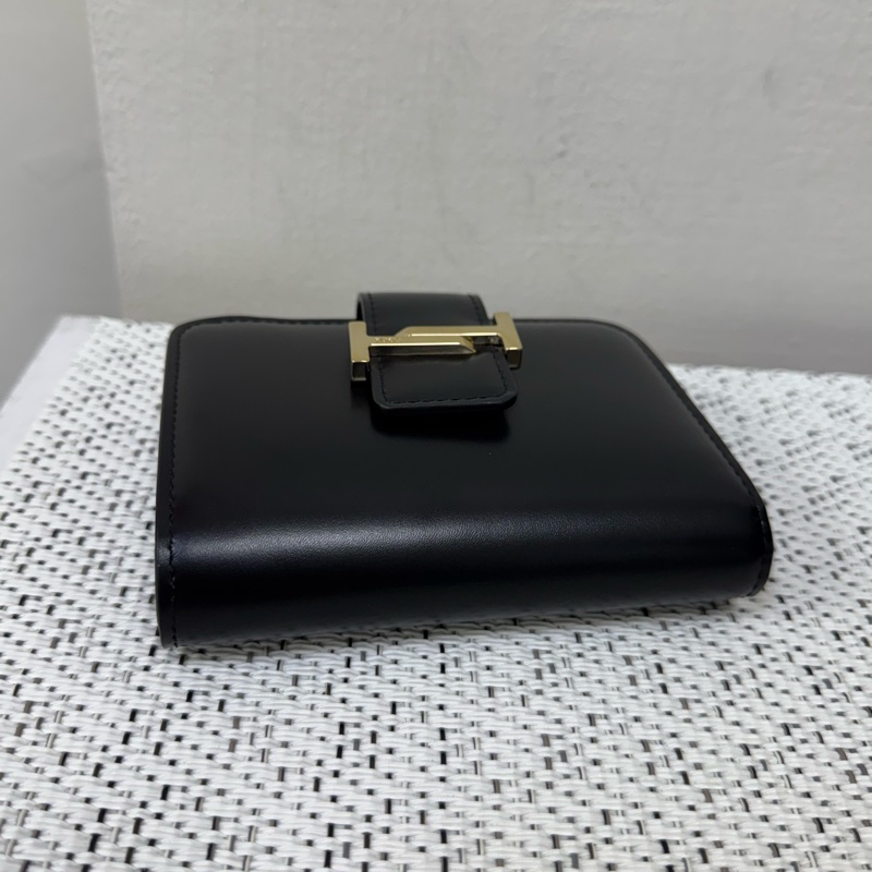 Tod’s黑皮革短夾-3