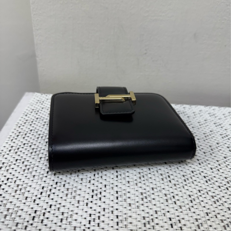 Tod’s黑皮革短夾-8