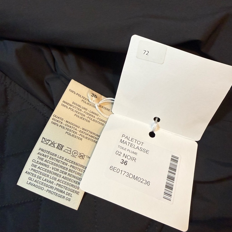 Hermes菱格紋短款棉服-4