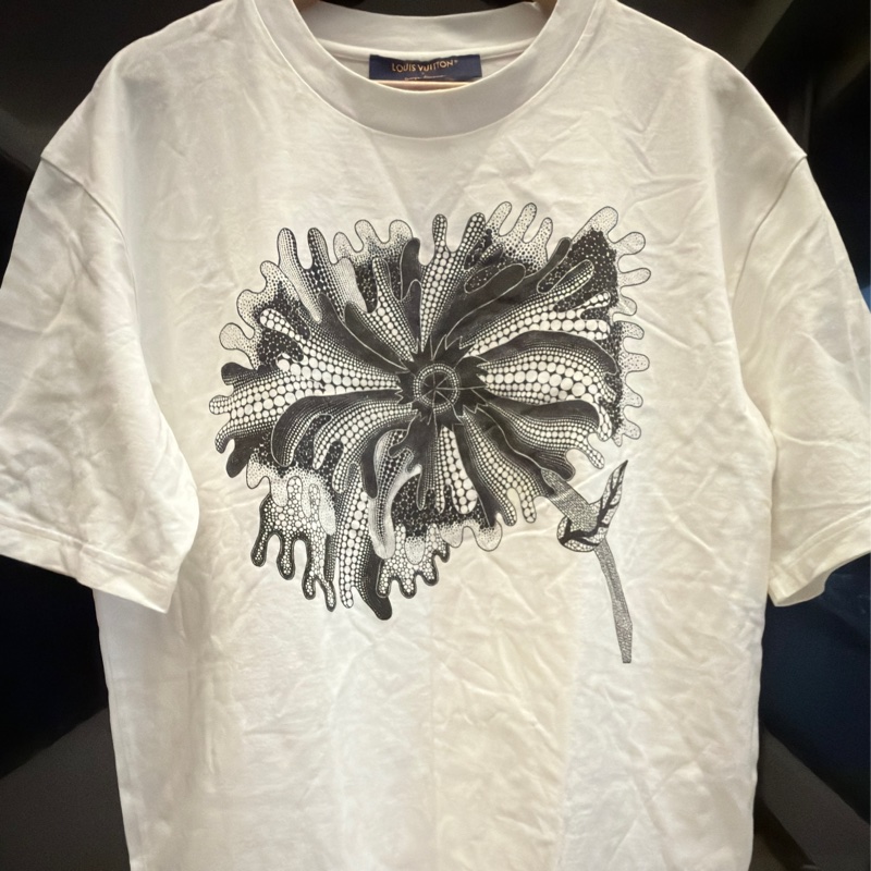 LV X YK PSYCHEDELIC FLOWER🖤LVx草間彌生聯名短T-8