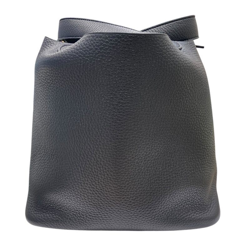 HERMES 愛馬仕 PICOTIN 22 牛皮 黑色 金釦-2