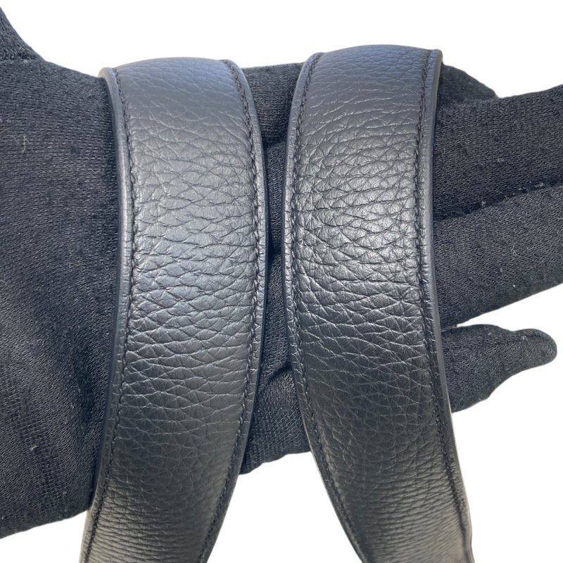 HERMES 愛馬仕 PICOTIN 22 牛皮 黑色 金釦-10