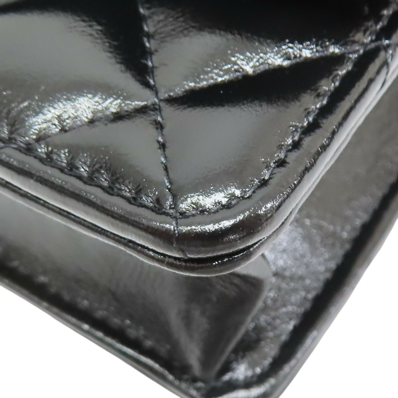 黑色 菱格紋 牛皮 WOC 肩背包【CHANEL 香奈兒】 AP4030B-9