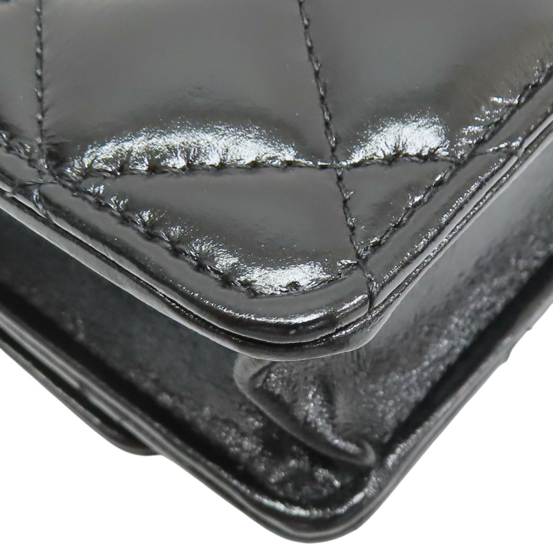 黑色 菱格紋 牛皮 WOC 肩背包【CHANEL 香奈兒】 AP4030B-10