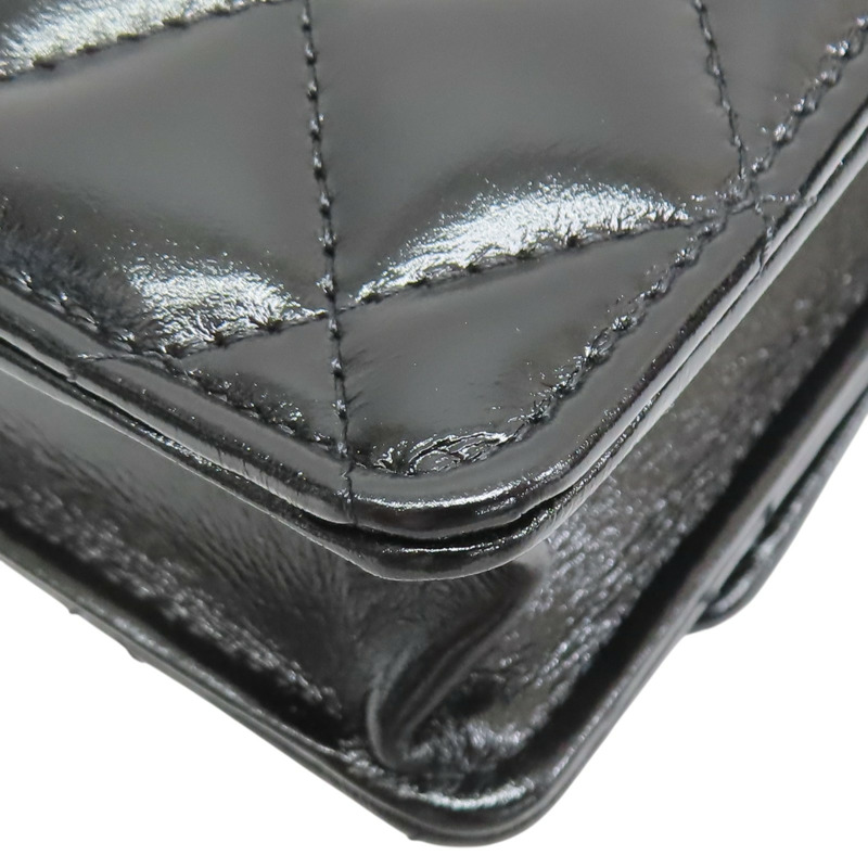 黑色 菱格紋 牛皮 WOC 肩背包【CHANEL 香奈兒】 AP4030B-11