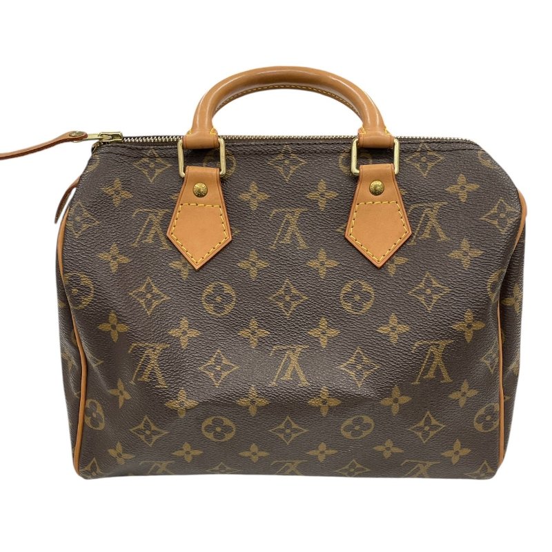 LOUIS VUITTON 路易威登 M415286 SPEEDY 25 波士頓包 PVC帆布 老花 金釦-1