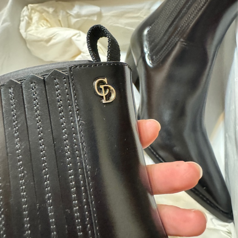 Dior 牛皮尖頭靴-2