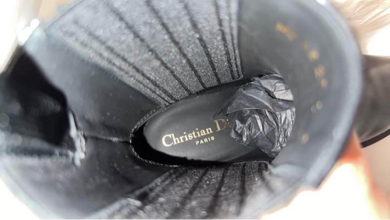 Dior 牛皮尖頭靴-4