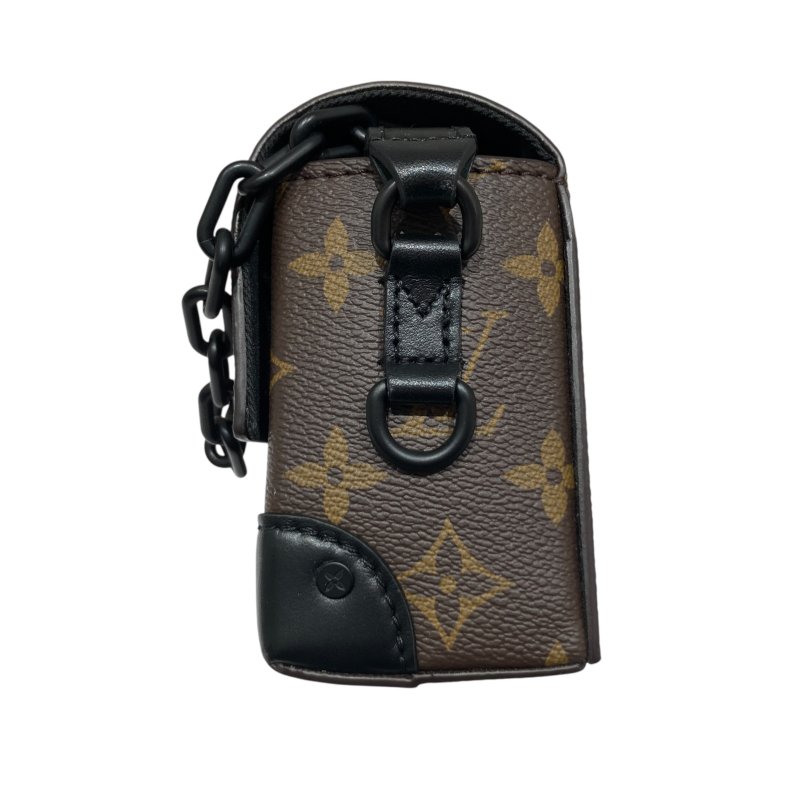 LOUIS VUITTON 路易威登 M83613 MONOGRAM MACASSAR STEAMER 側背包 PVC帆布 老花 棕色-3
