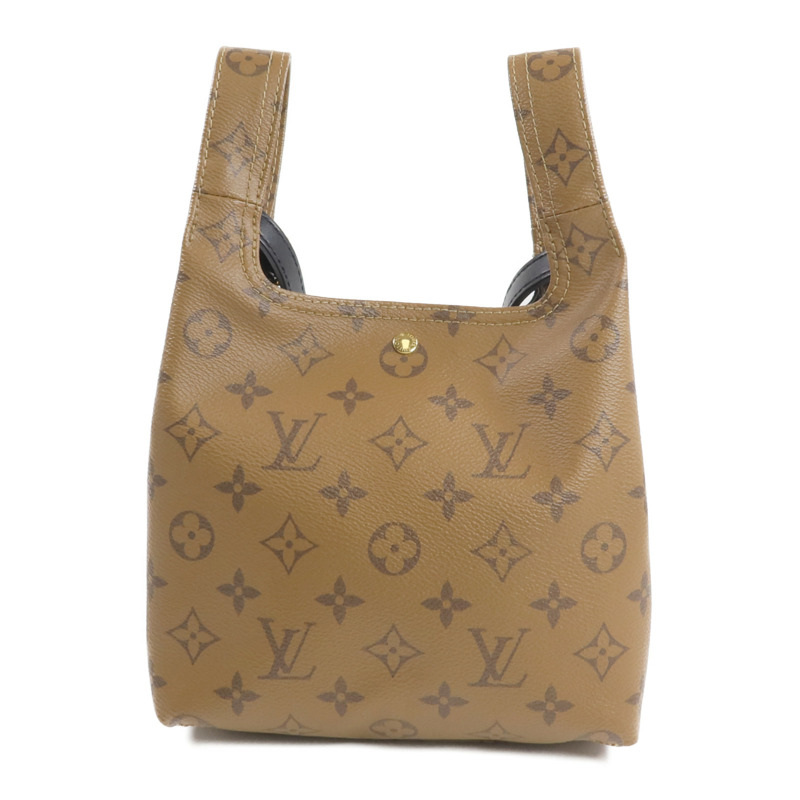 LOUIS VUITTON Monogram Reverse Atlantis BB金扣手挽肩背兩用袋-1