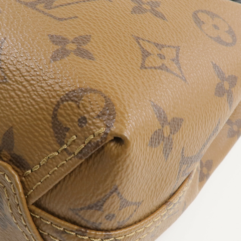 LOUIS VUITTON Monogram Reverse Atlantis BB金扣手挽肩背兩用袋-7