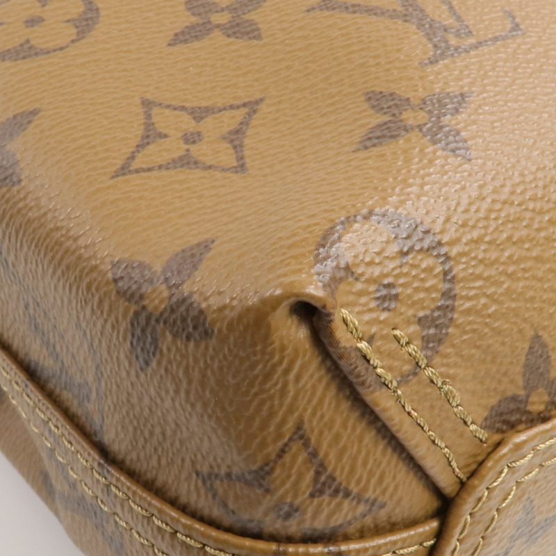 LOUIS VUITTON Monogram Reverse Atlantis BB金扣手挽肩背兩用袋-8