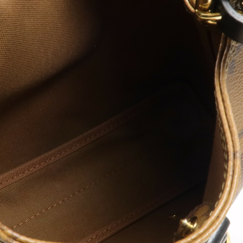 LOUIS VUITTON Monogram Reverse Atlantis BB金扣手挽肩背兩用袋-11